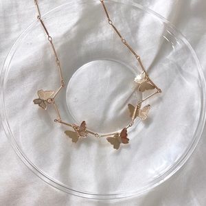 RESTOCKED! butterfly choker necklace (buy 1 get two free!!!)